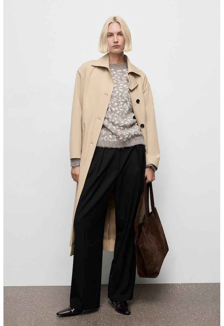 Pulover cu animal print