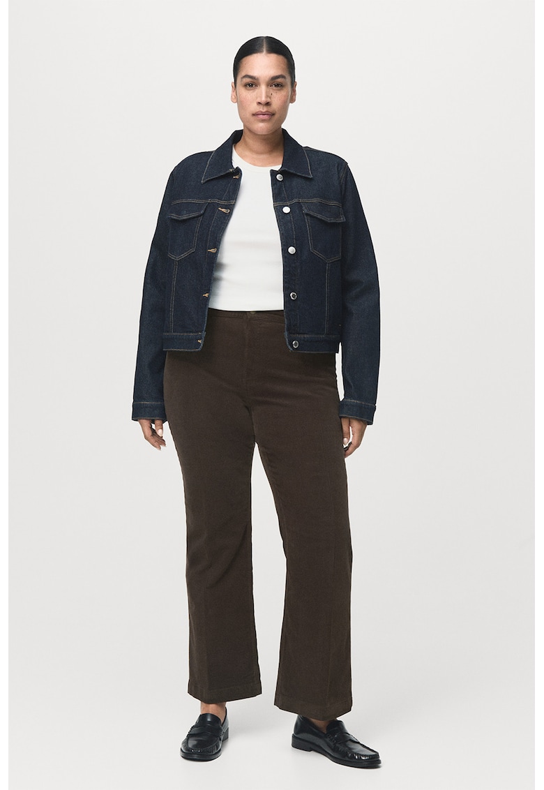 Pantaloni evazati din reiat