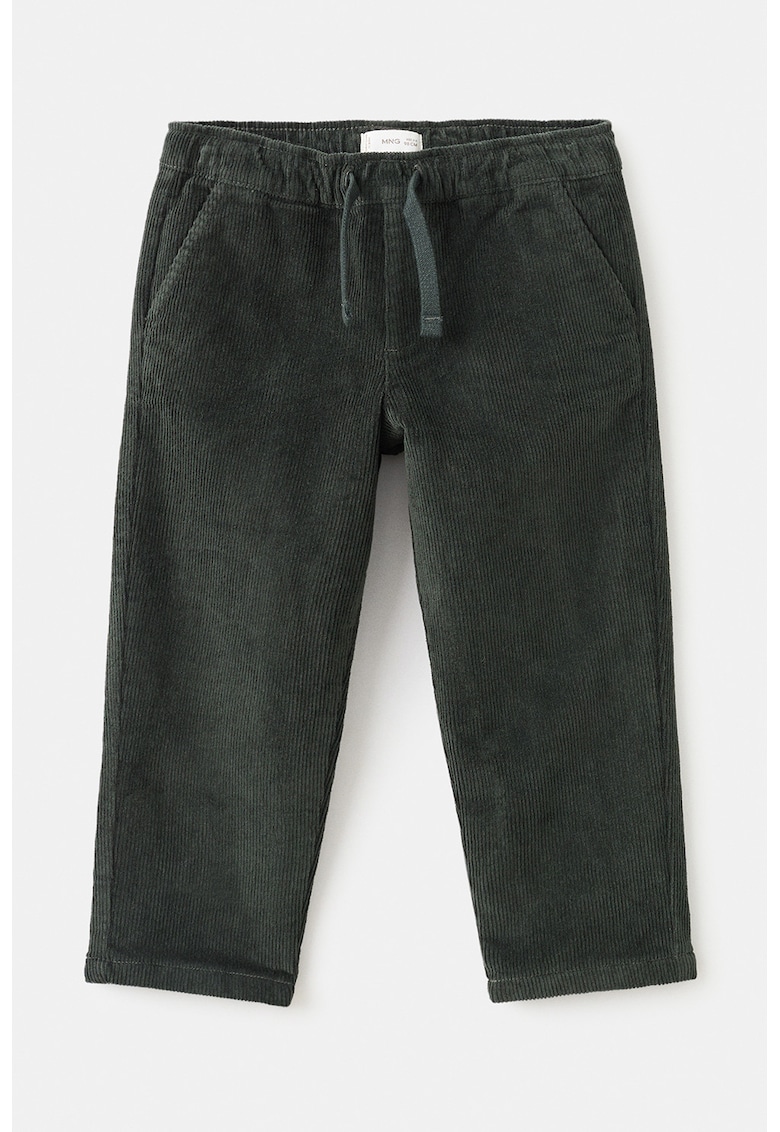 Pantaloni din reiat cu snur