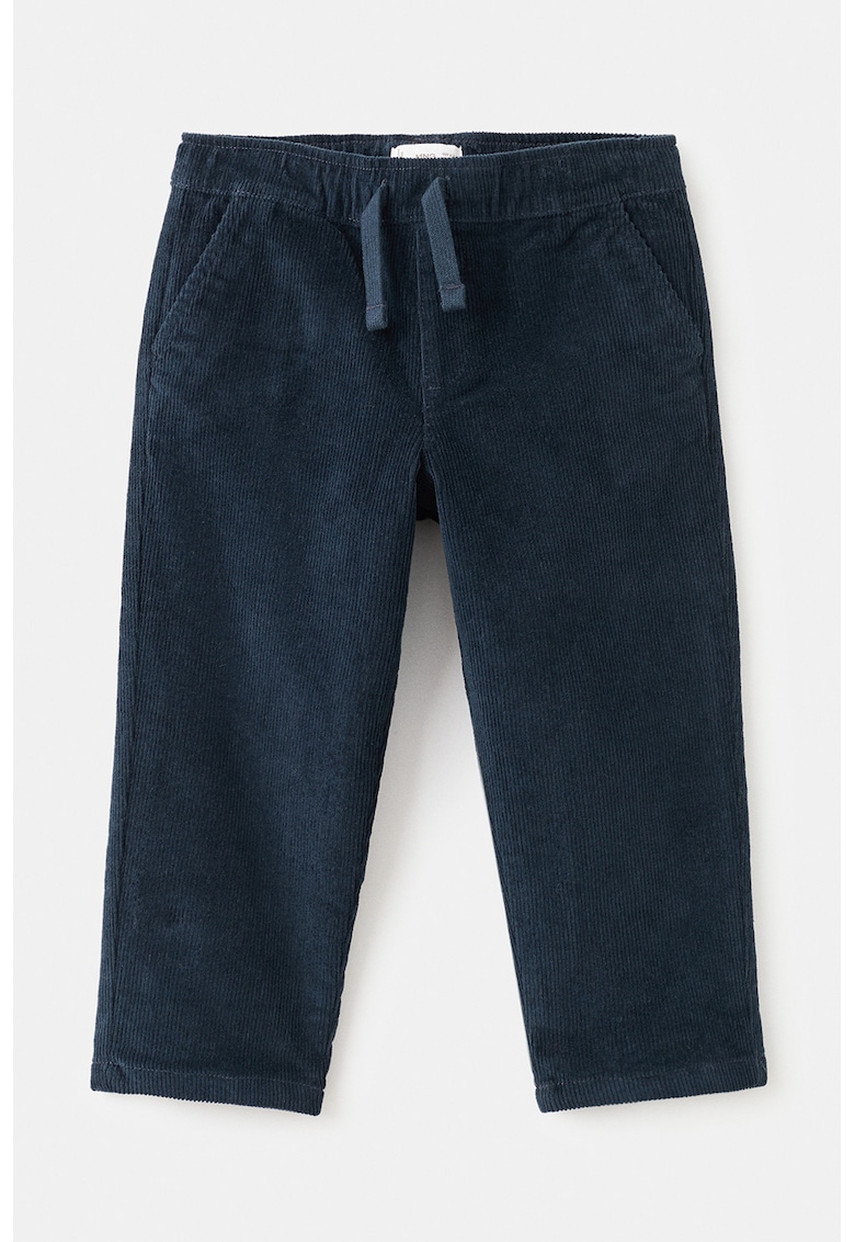 Pantaloni din reiat cu snur