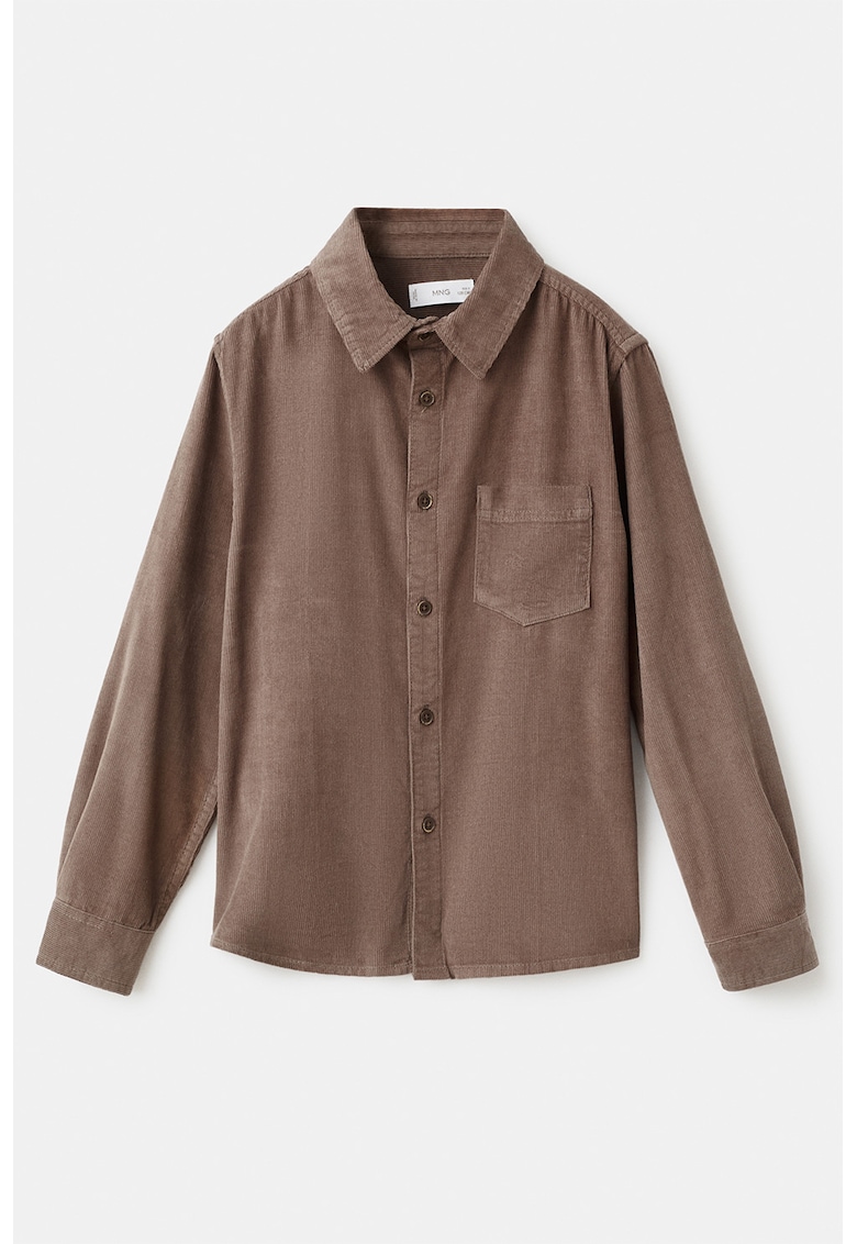 Camasa din reiat cu buzunar pe piept