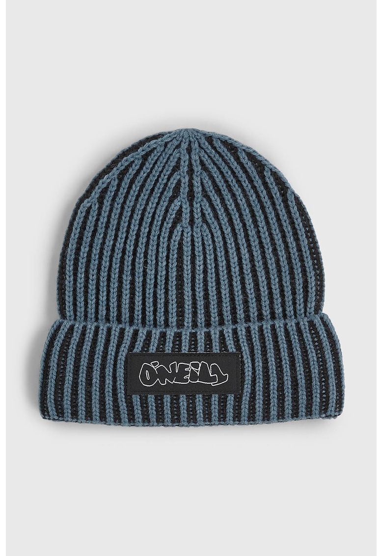 Caciula tricotata cu aplicatie logo