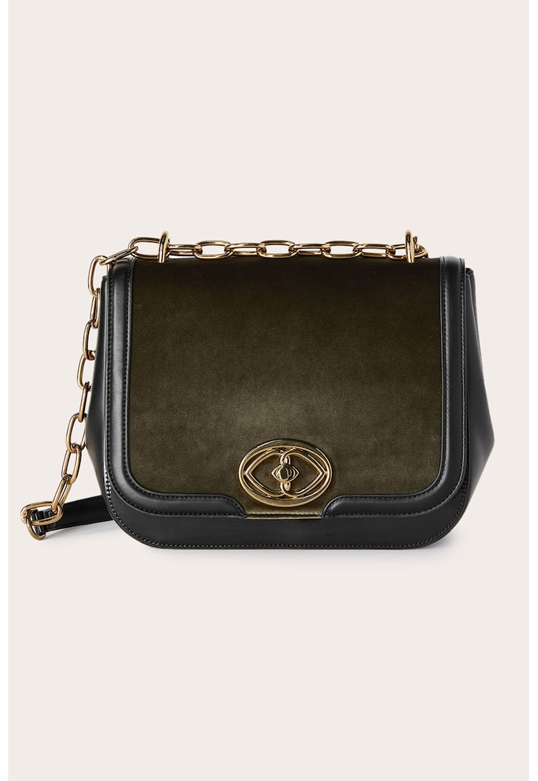 Geanta crossbody cu bareta lant