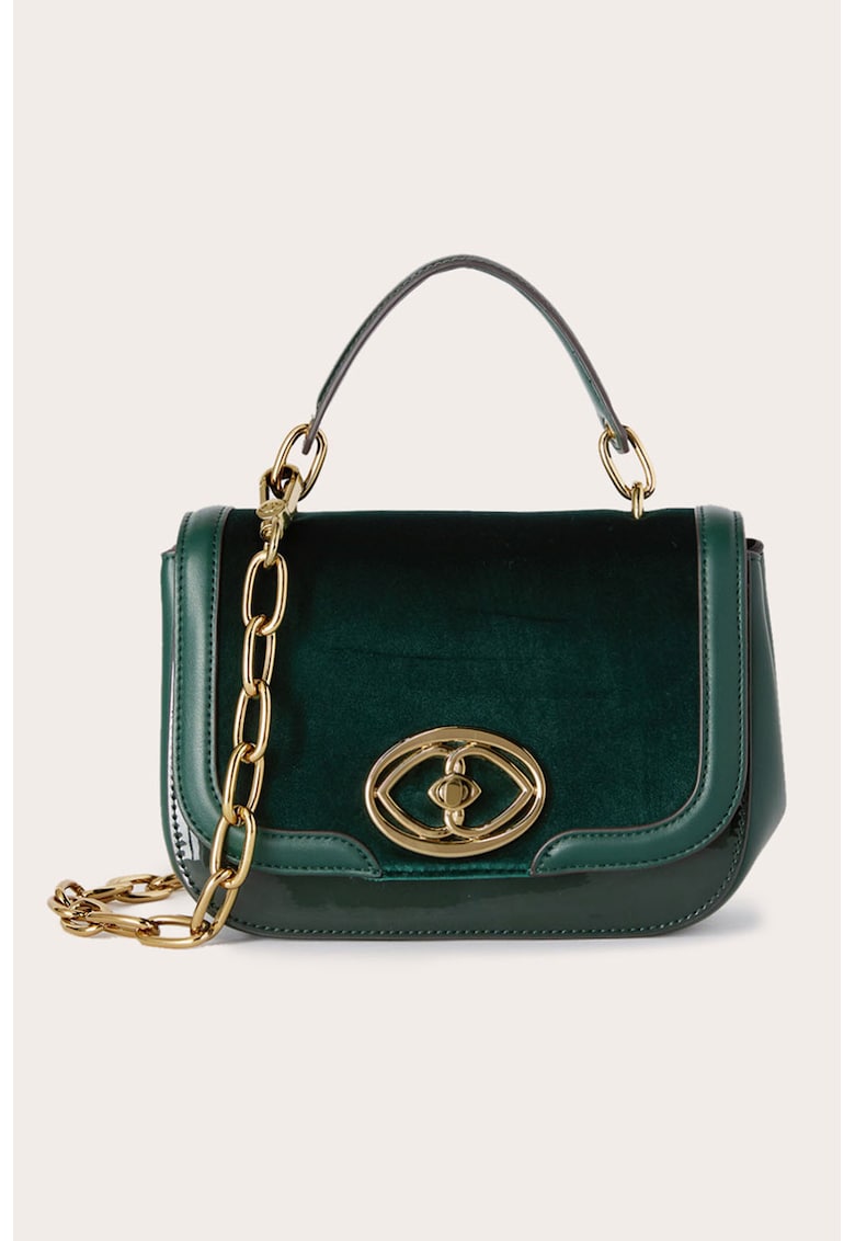 Geanta crossbody cu bareta lant