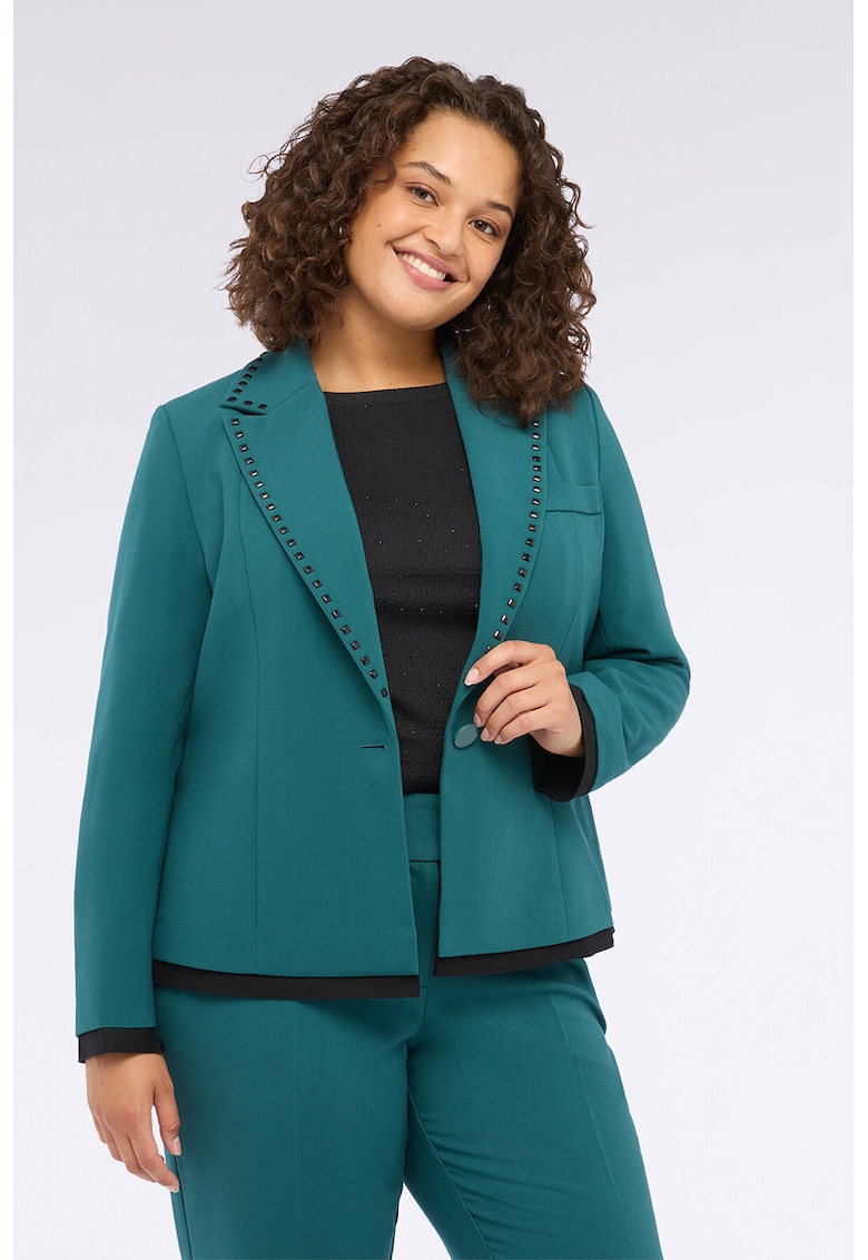 Sacou cu aplicatii de tinte