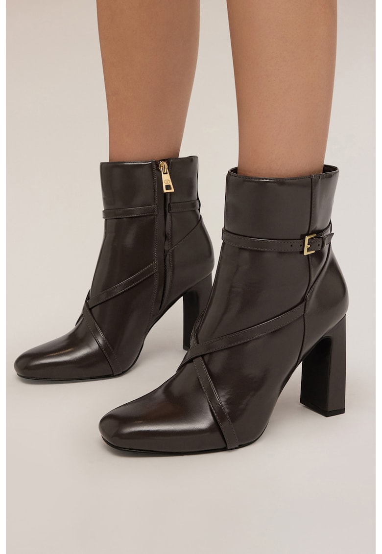 Botine din piele ecologica