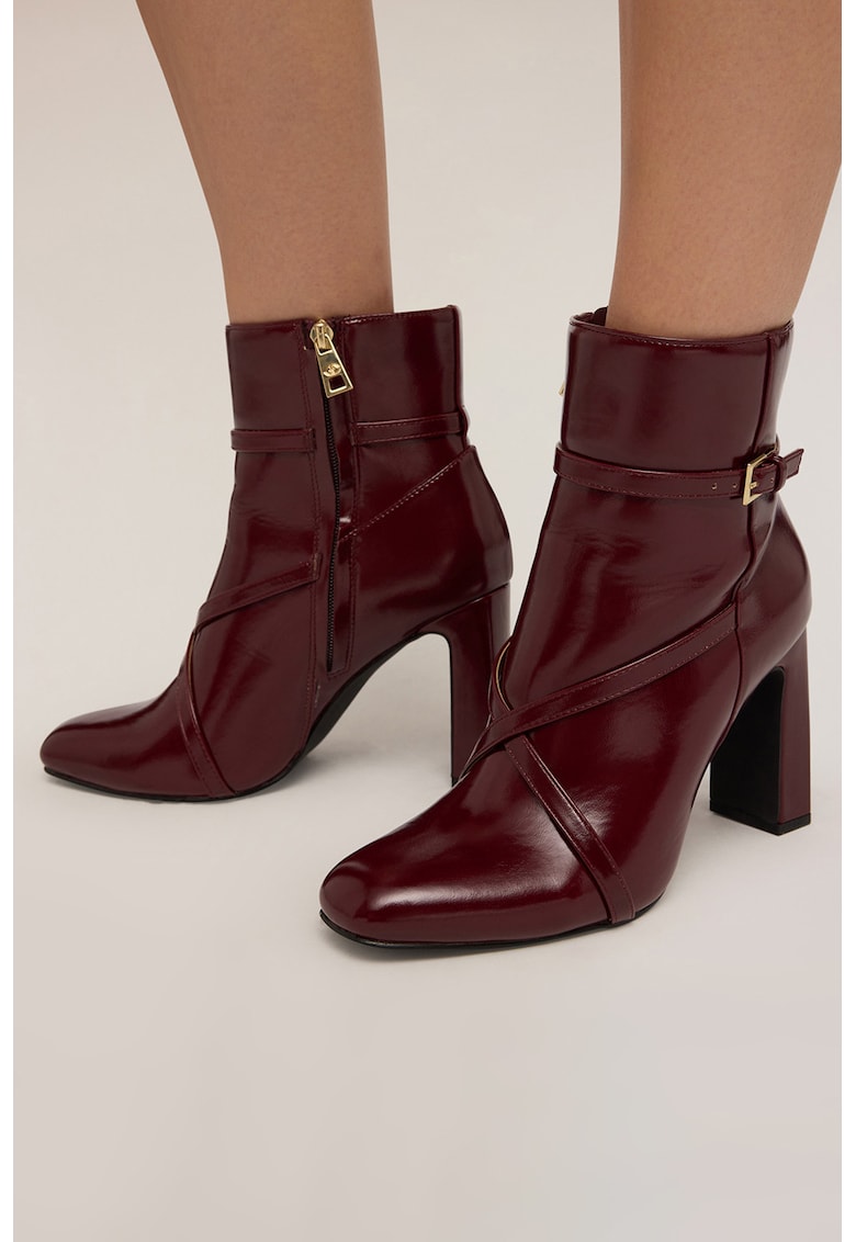 Botine din piele ecologica