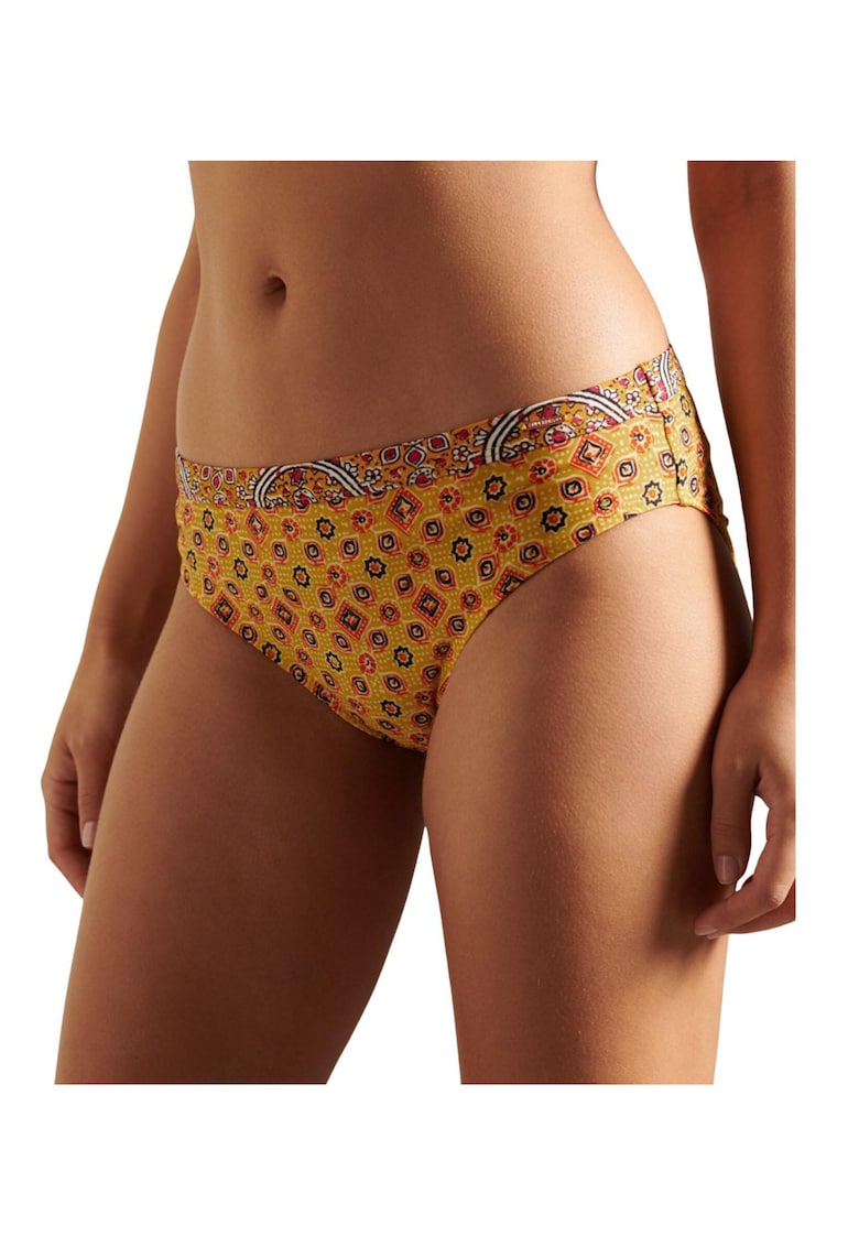 Slip de baie cu model grafic -