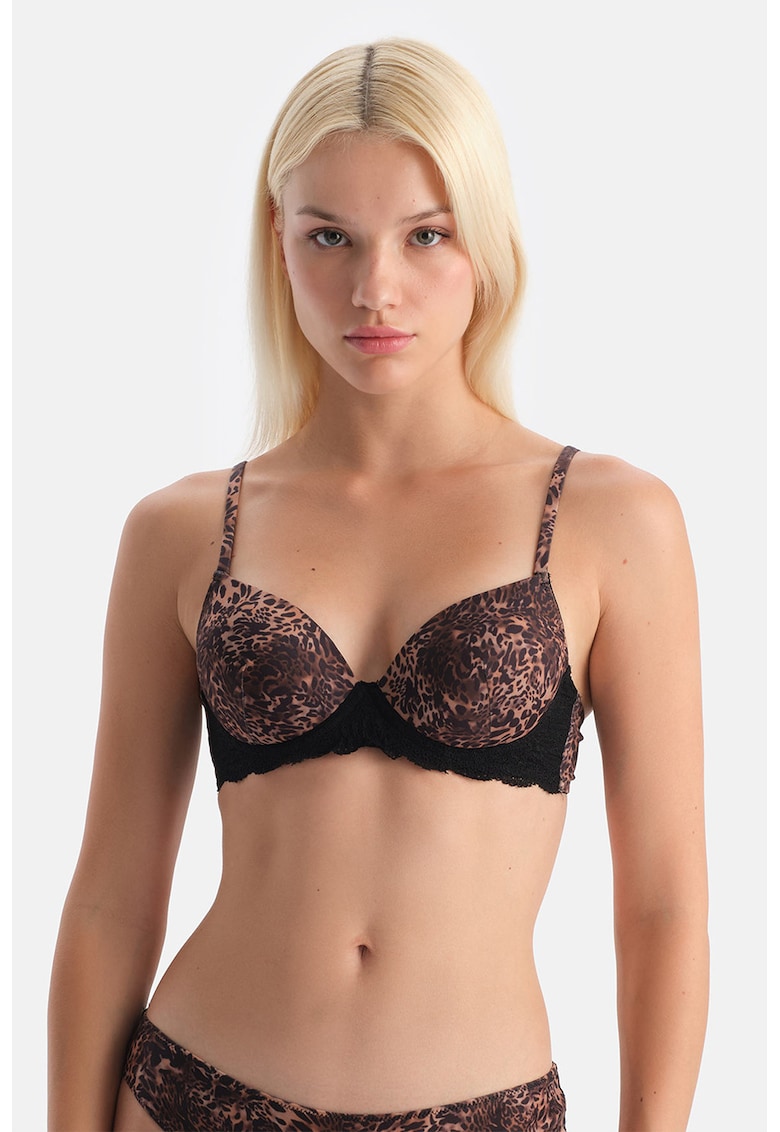Sutien cu burete si animal print