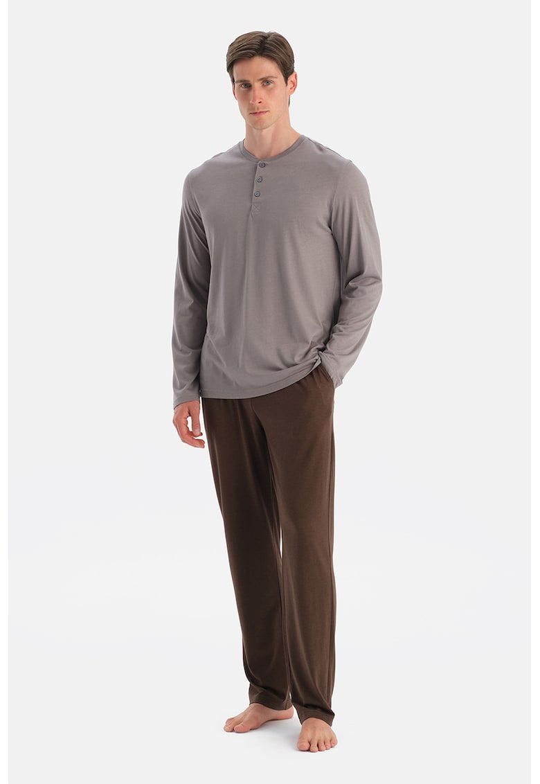 Pijama uni din amestec de bumbac