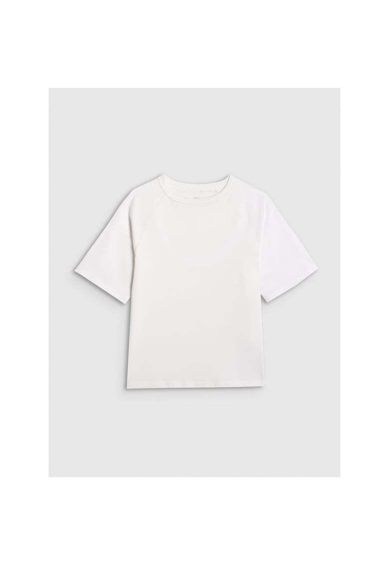 Tricou Baieti Junior - Bumbac - 86764 - Alb