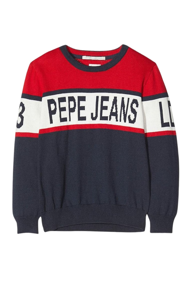 Pulover cu design colorblock Dany -