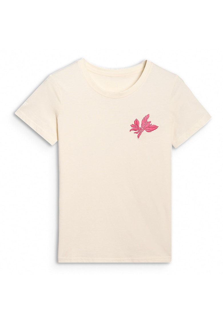 Tricou botanic - ecru - Ecru