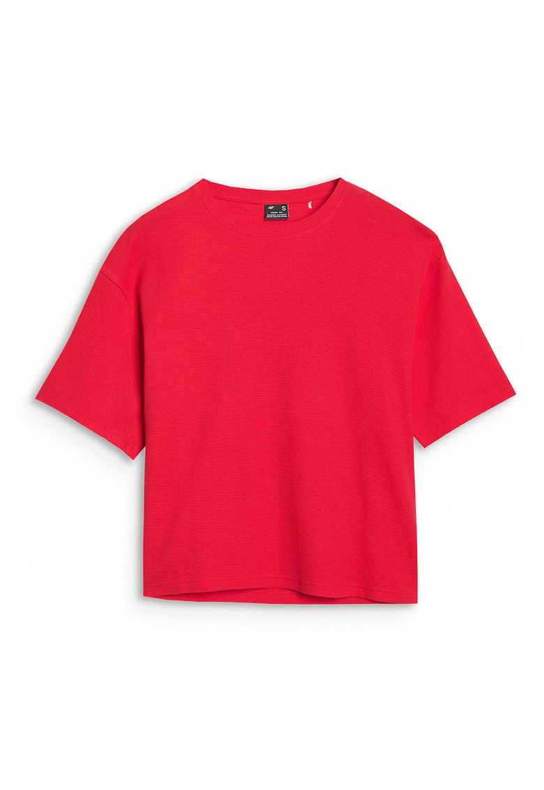 Tricou Femei Rosu Bumbac 100 - Rosu