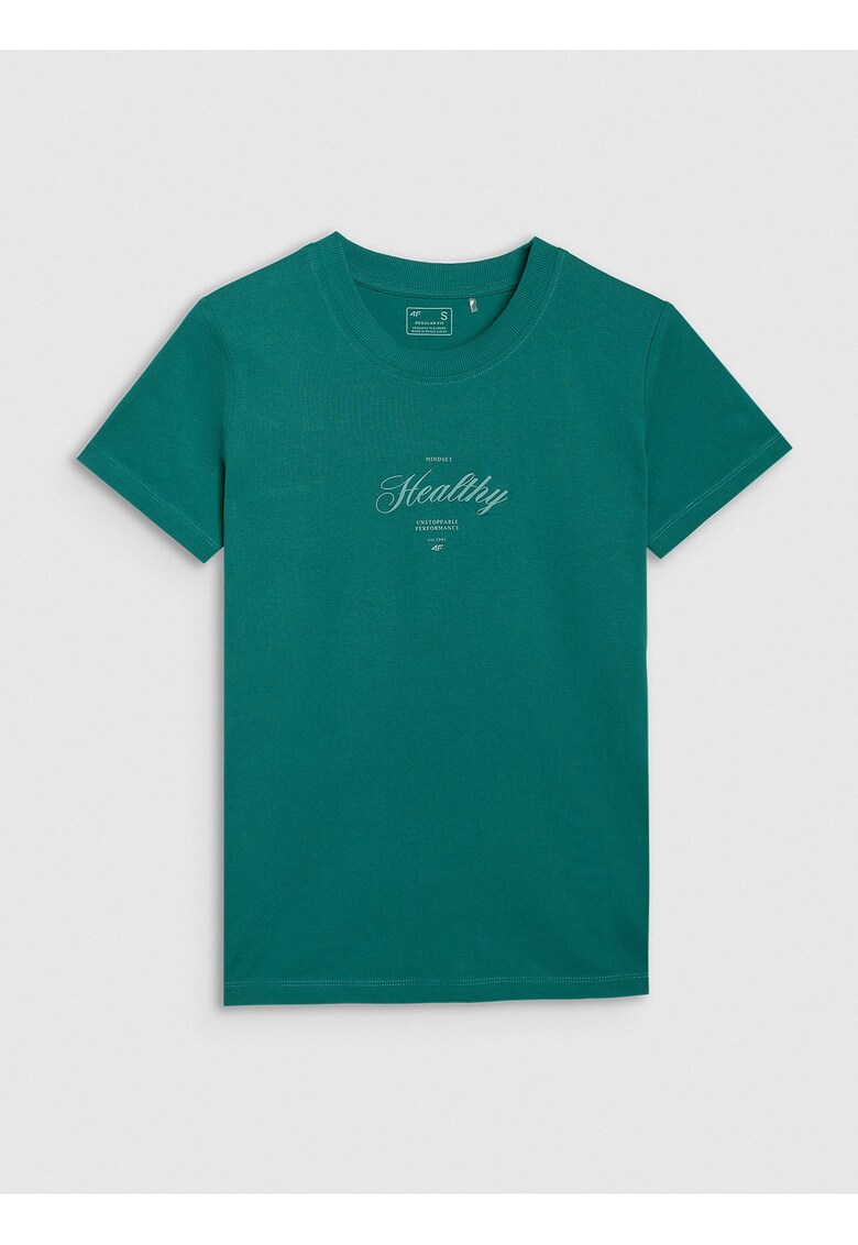 Tricou Verde Azur - Bumbac