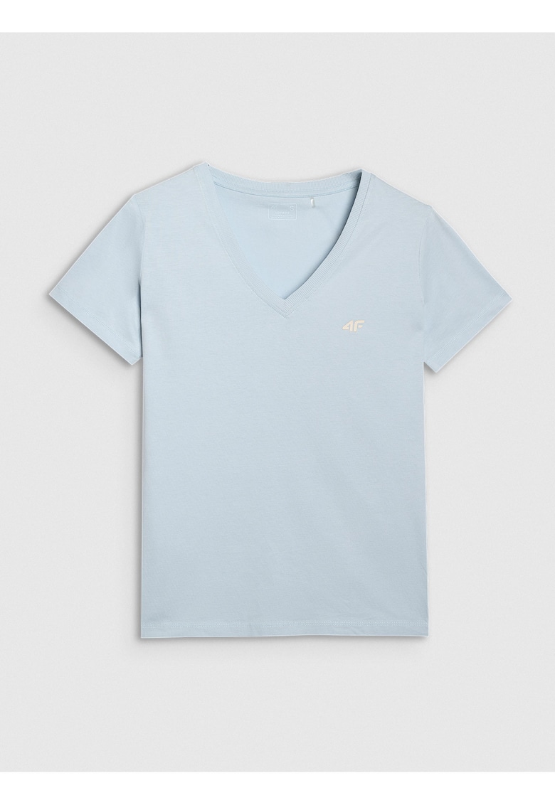 Tricou oversize - bumbac - albastru