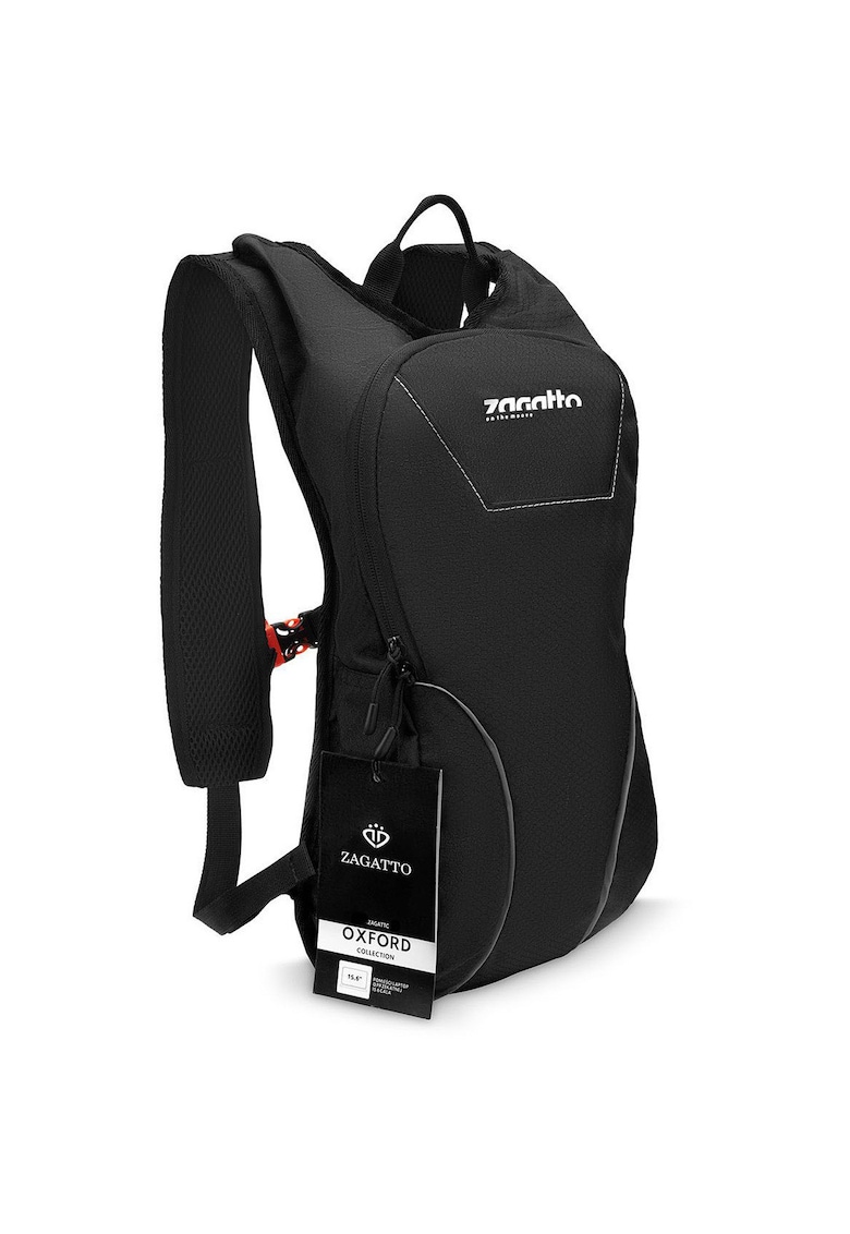 Rucsac de ciclism - ZG90 - 39x22x15 cm - negru - bretele respirabile