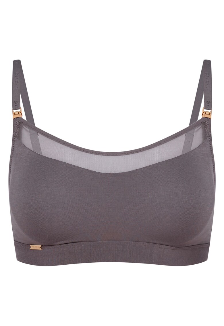 Sutien dama de alaptare - gri Blissy - Gri