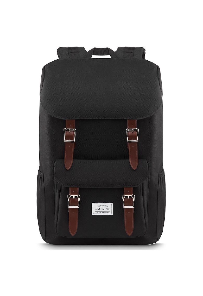 Rucsac urban - ® - ZG796 - Compatibil laptop - Nylon/Poliester - 45x30x16 cm - Negru