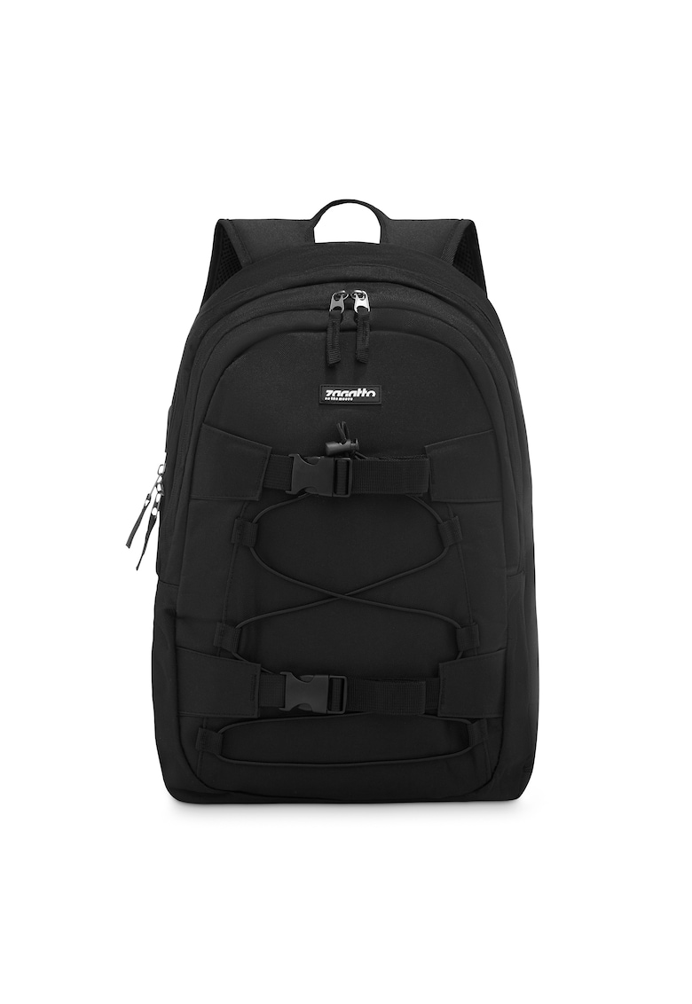 Rucsac pentru skateboard - scoala negru - A4 -  ZG69