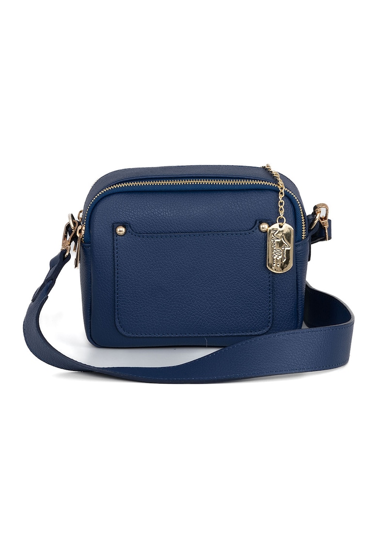 Geanta crossbody din piele cu bareta detasabila