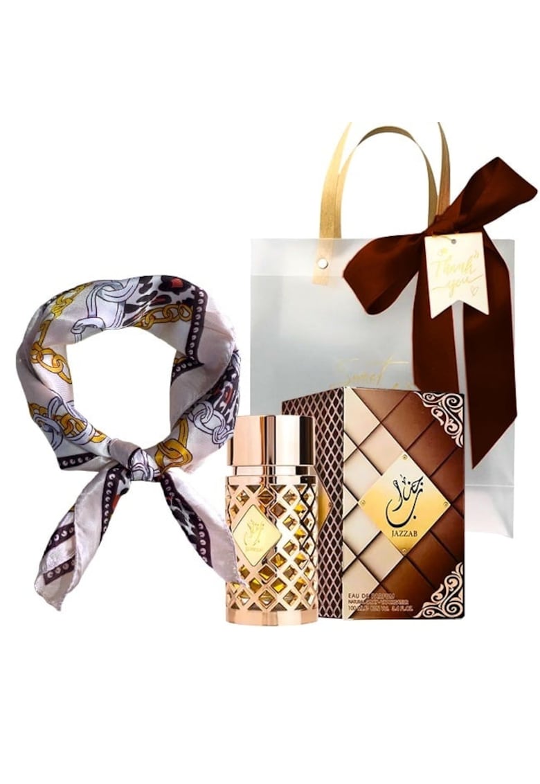 Set cadou Lattafa Perfumes Ana Abiyedh Rouge Apa de parfum - Femei - 100 ml