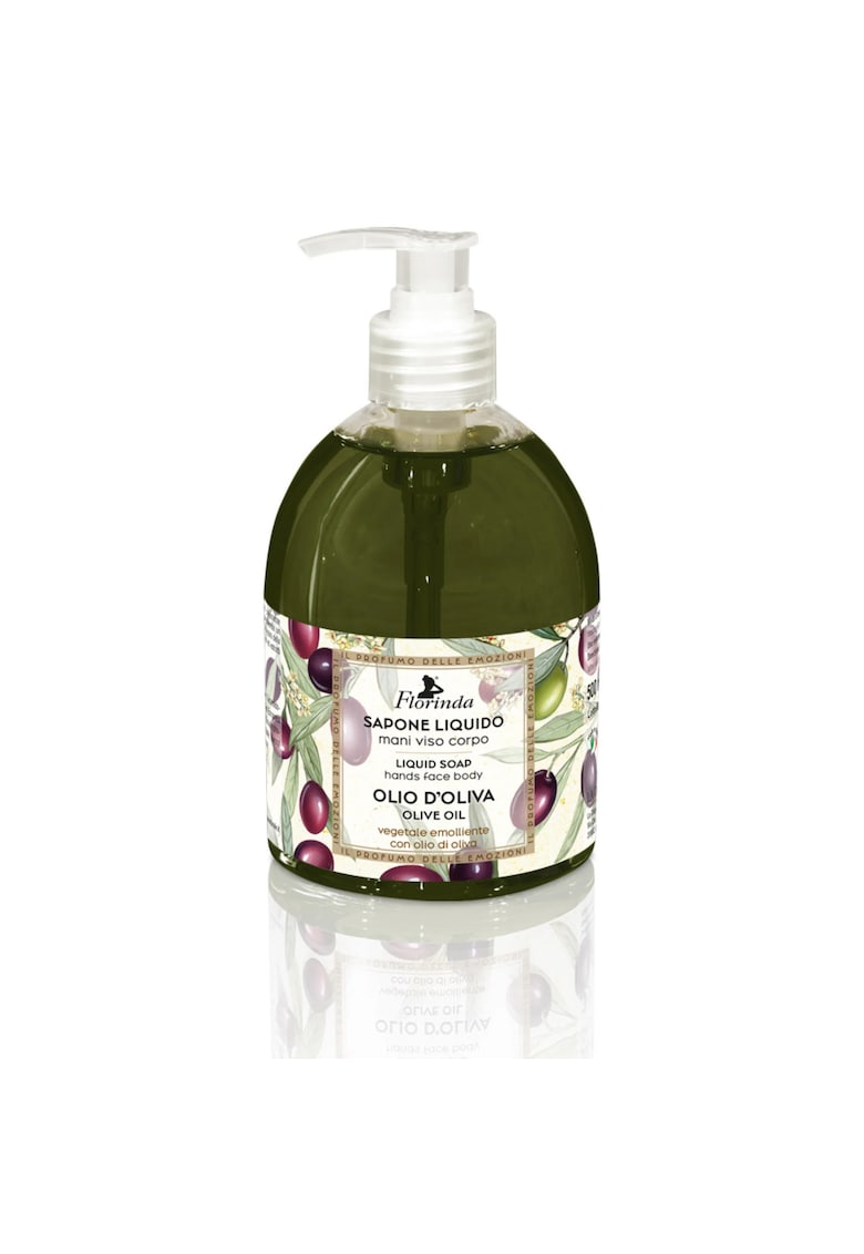 Sapun lichid cu ulei de masline organic - Florinda - 500 ml