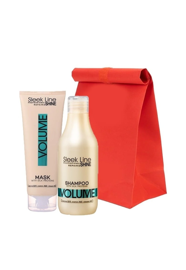 Set Volume – Sampon - 300 ml si Masca pentru volum intens cu proteine din matase - 250 ml