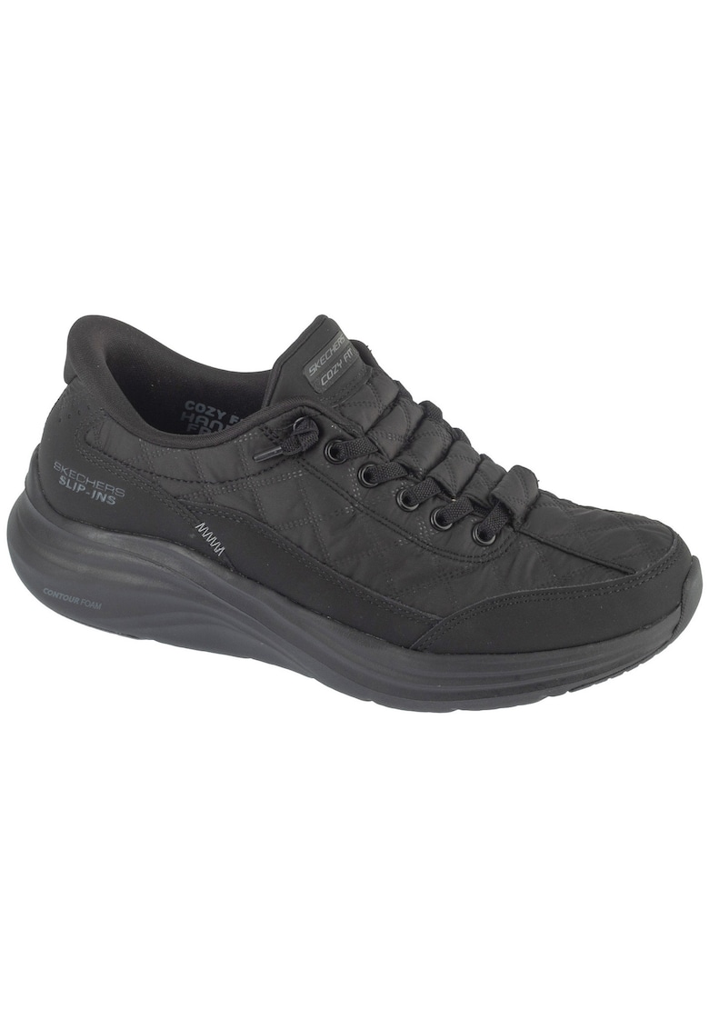 Skechers Pantofi sport - Slip-ins: Contour Foam - Cozy Fit 150404 - Negru
