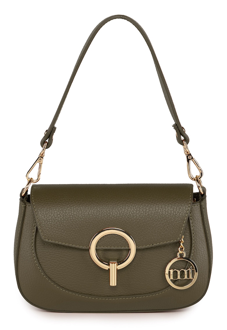 Geanta din piele cu barete detasabile de umar