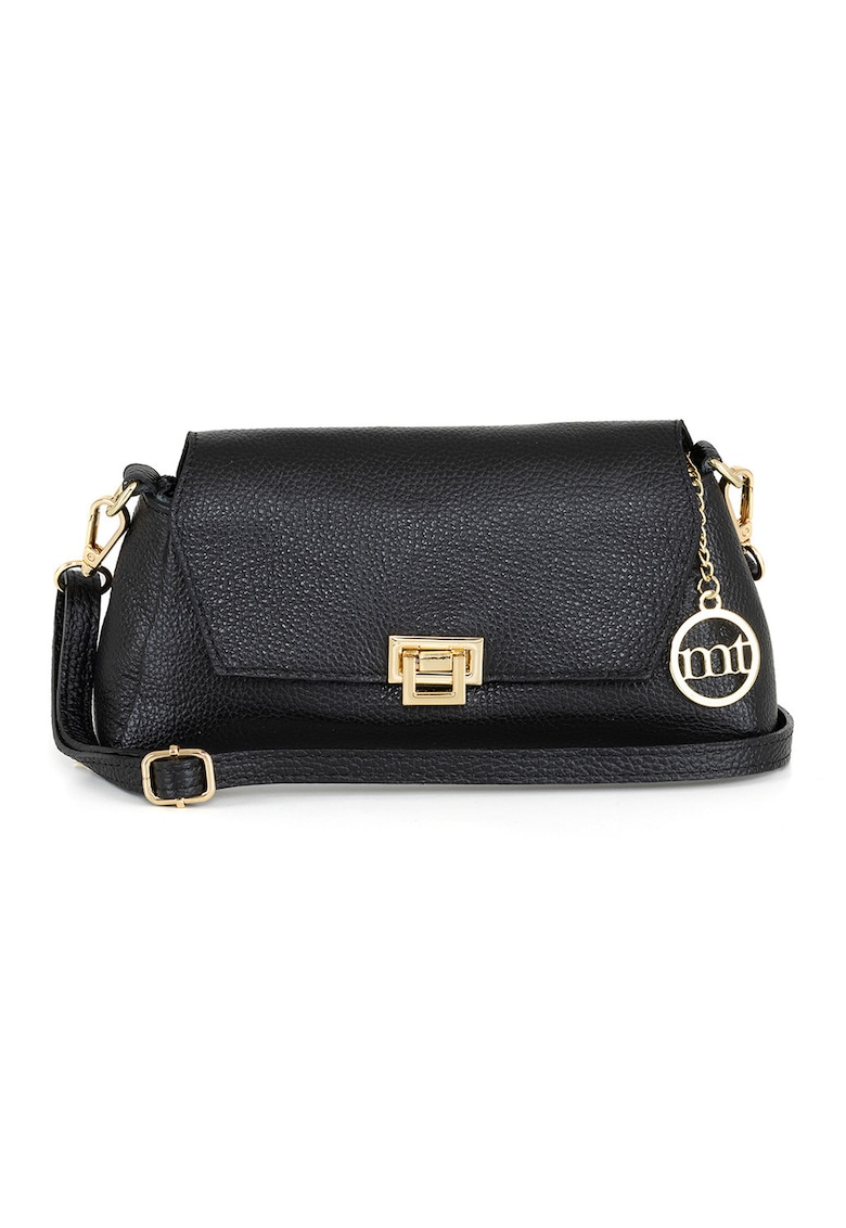 Geanta crossbody cu bareta detasabila - Negru