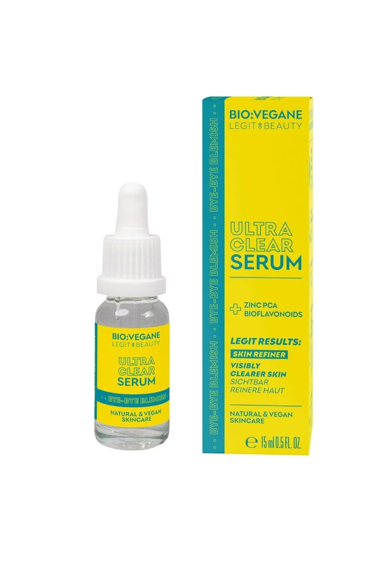 Ser impotriva imperfectiunilor - Ultra Clear Bye-bye Blemish - Legit Beauty - 15 ml