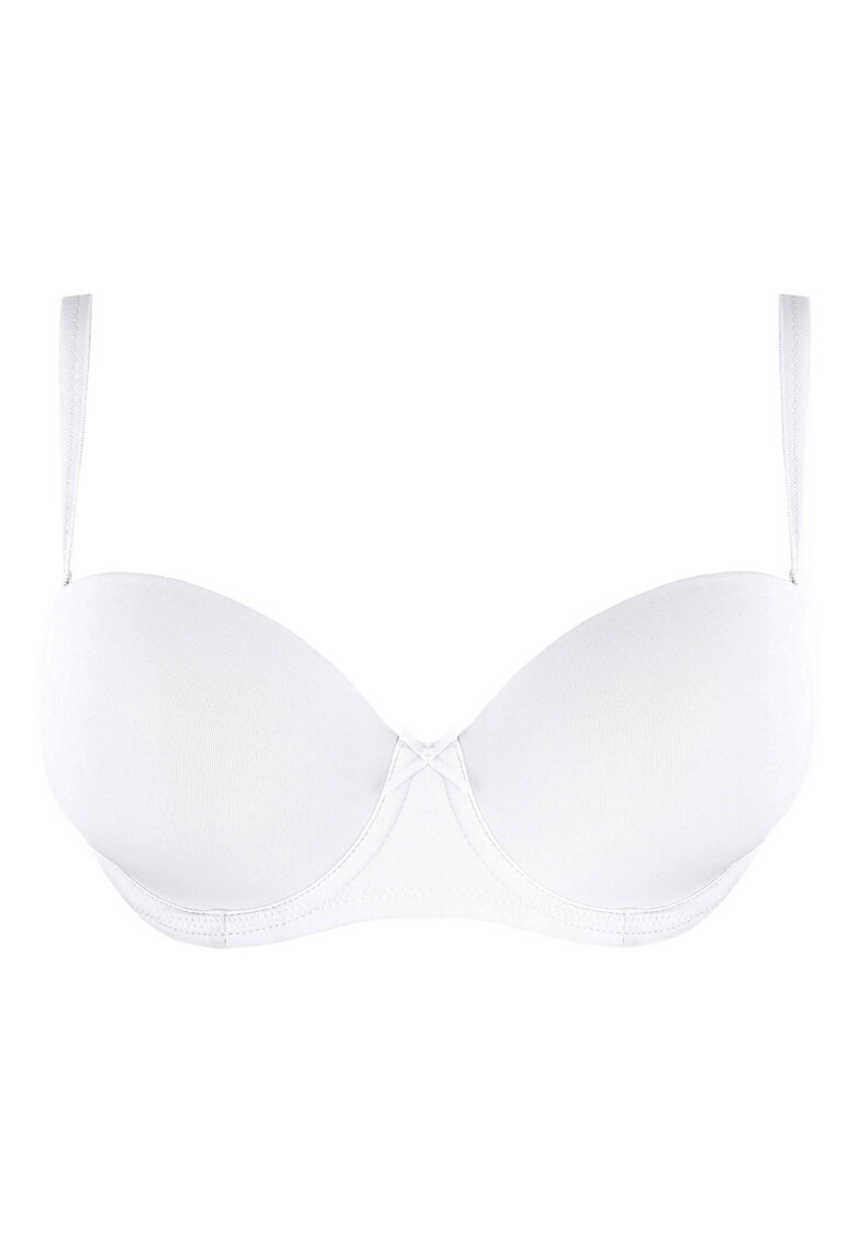 Sutien Balconette Raff Alb