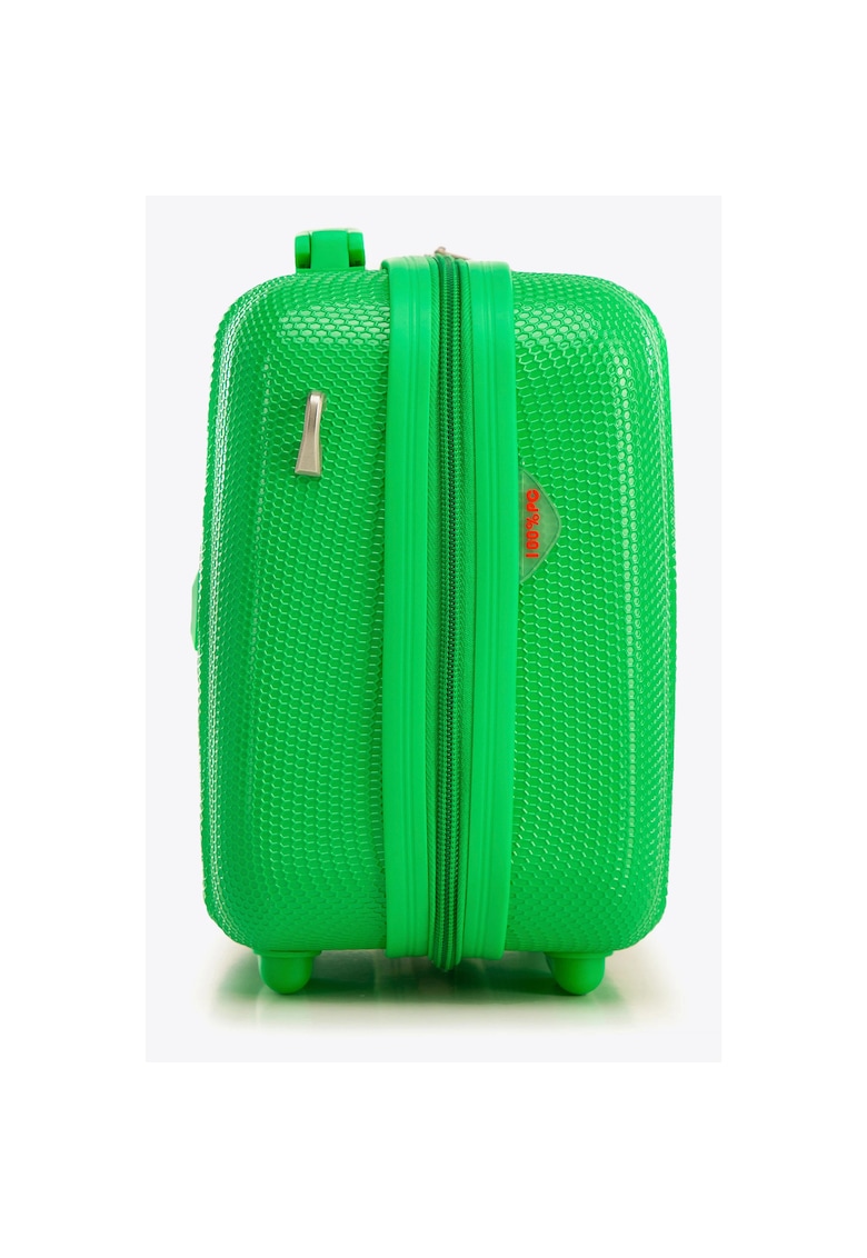 Cosmetice portabila polikarbon - verde - dimensiuni aproximative 20x10x15cm - set disponibil.