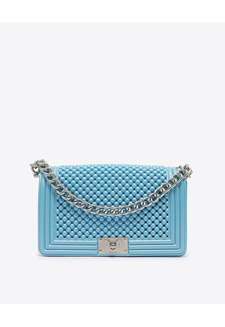 Marc Ellis Geanta crossbody Erisia Elite - Albastru azur/Argintiu
