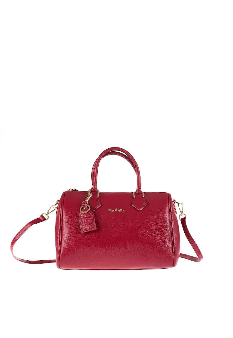 Geanta de piele cu maner si bareta detasabila Arcadia