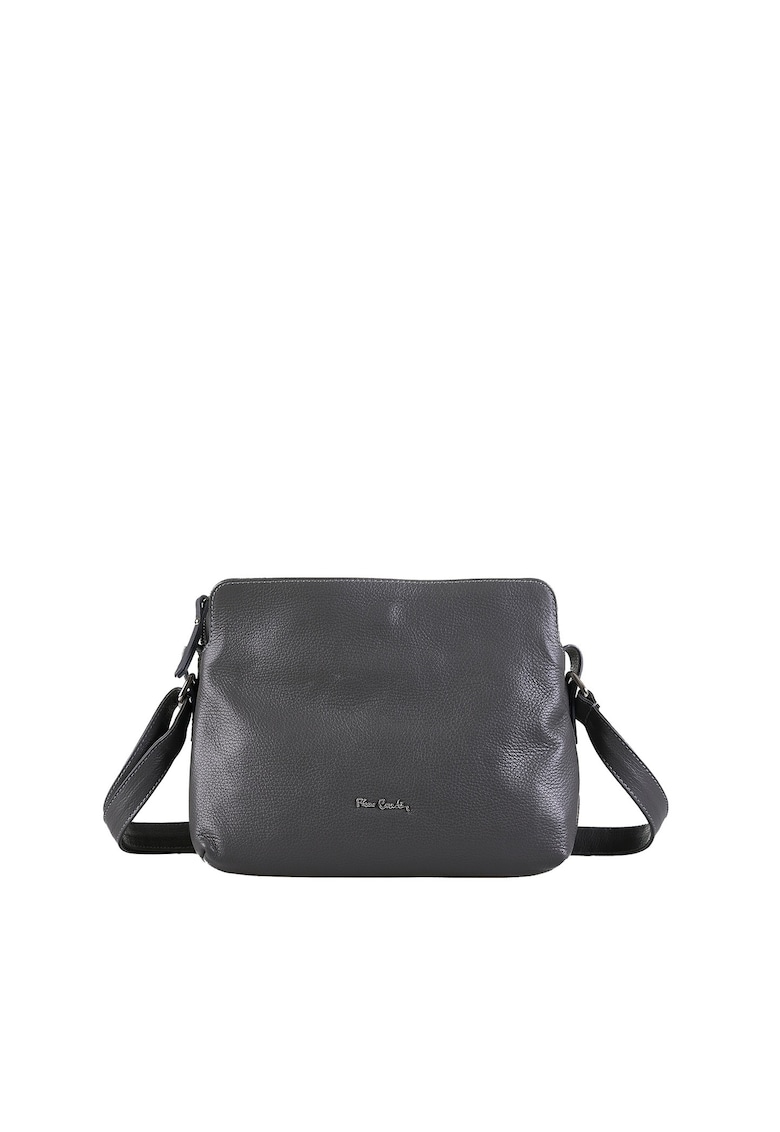 Geanta crossbody de piele Aralia - Gri