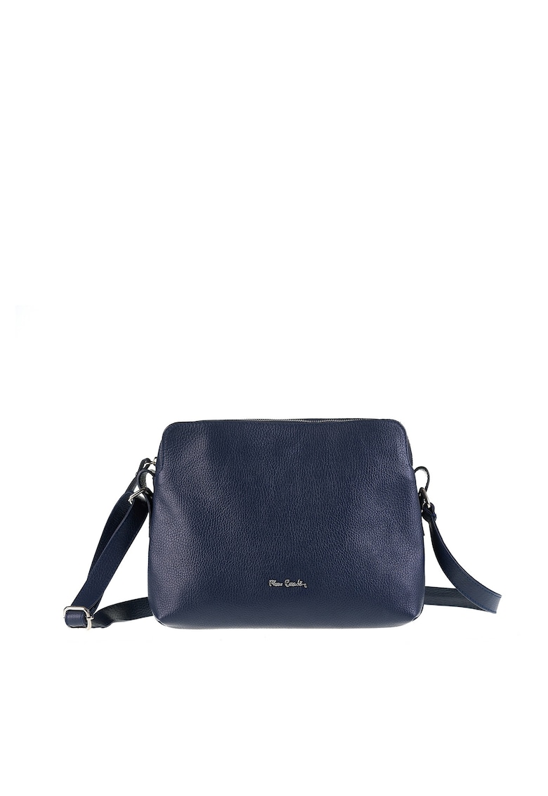 Geanta crossbody de piele Aralia - Bleumarin