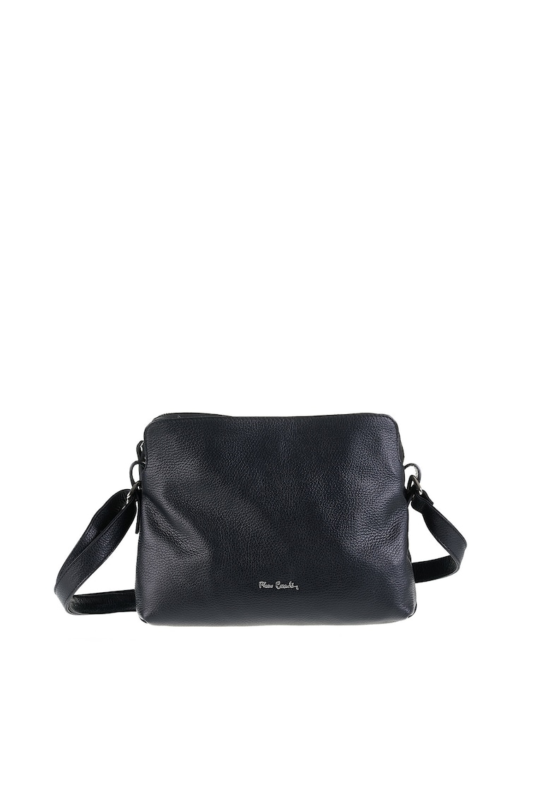 Geanta crossbody de piele Aralia - Negru