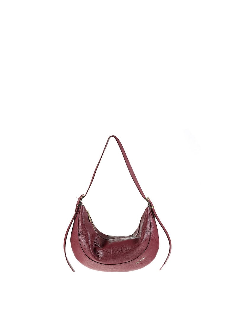 Geanta hobo din piele Aveline - Rosu