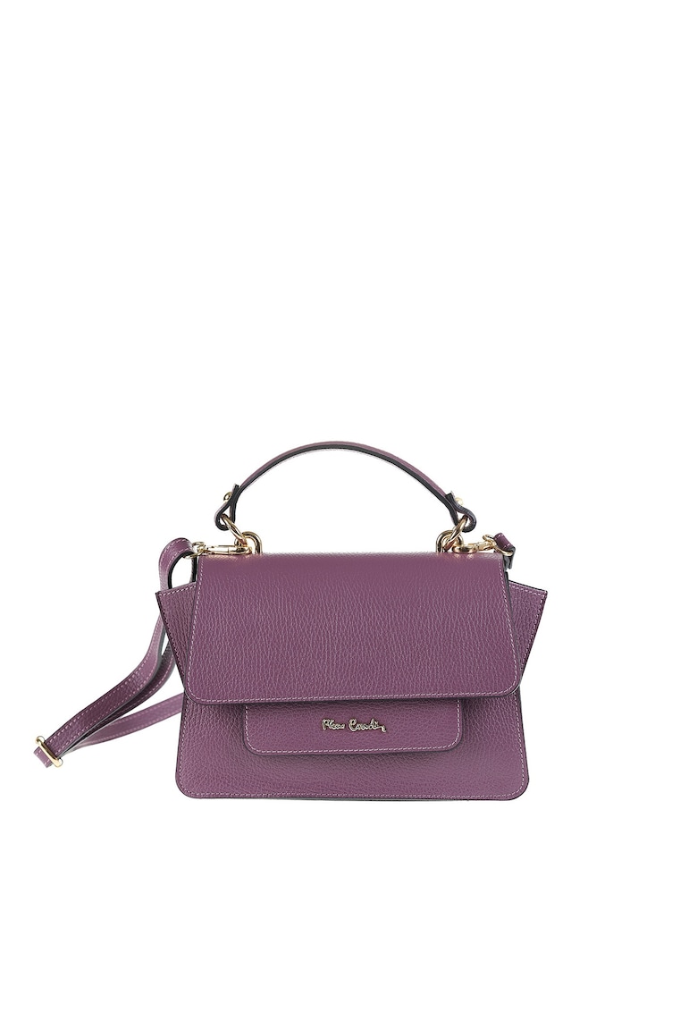 Pierre Cardin Geanta crossbody de piele Elora Nova - Violet pruna