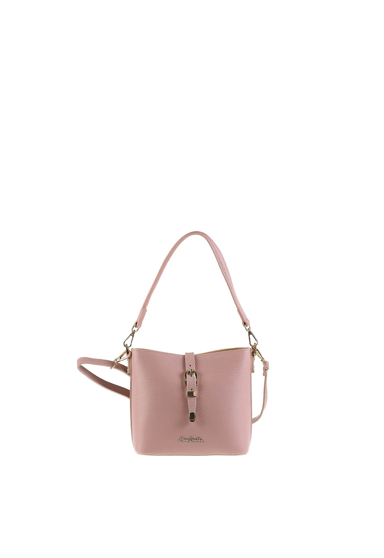 Geanta din piele cu bareta de umar Valeria