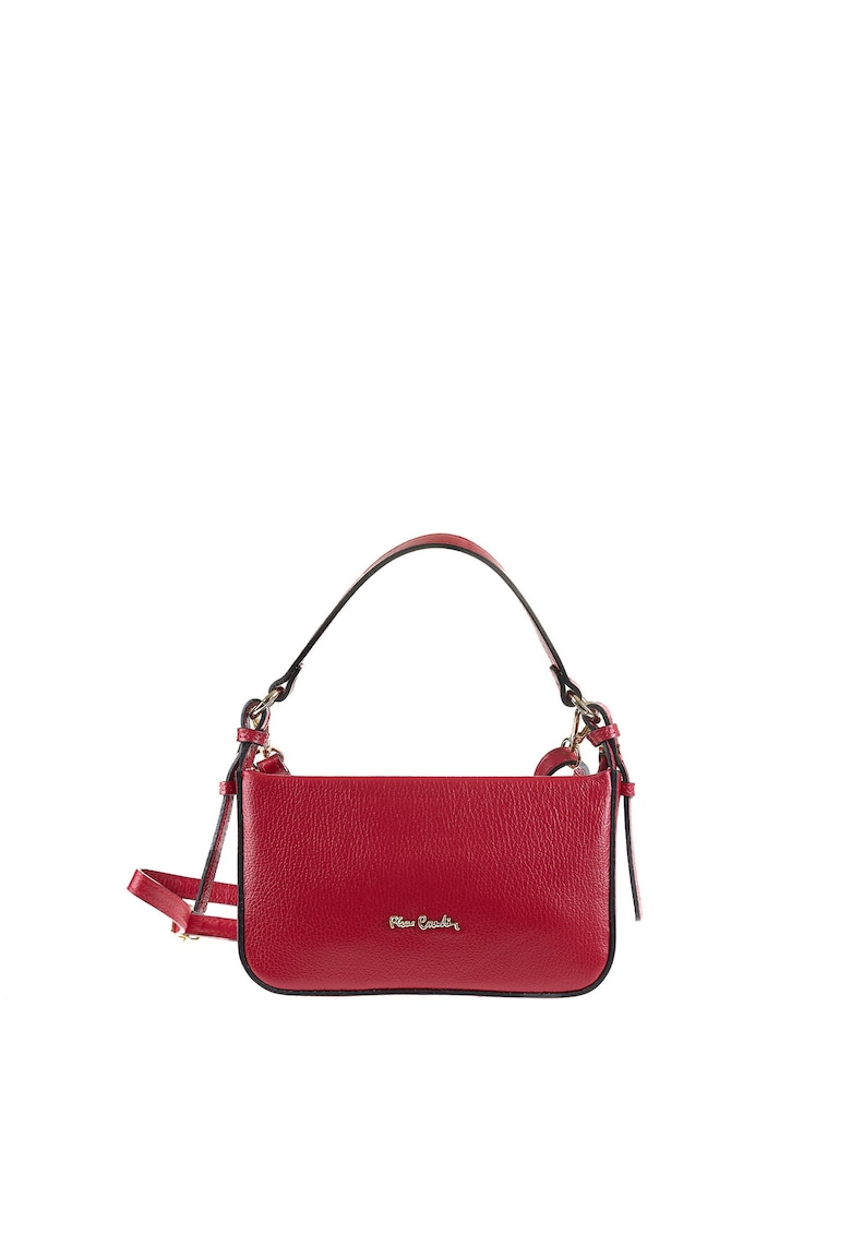 Geanta crossbody de piele Elowen - Rosu