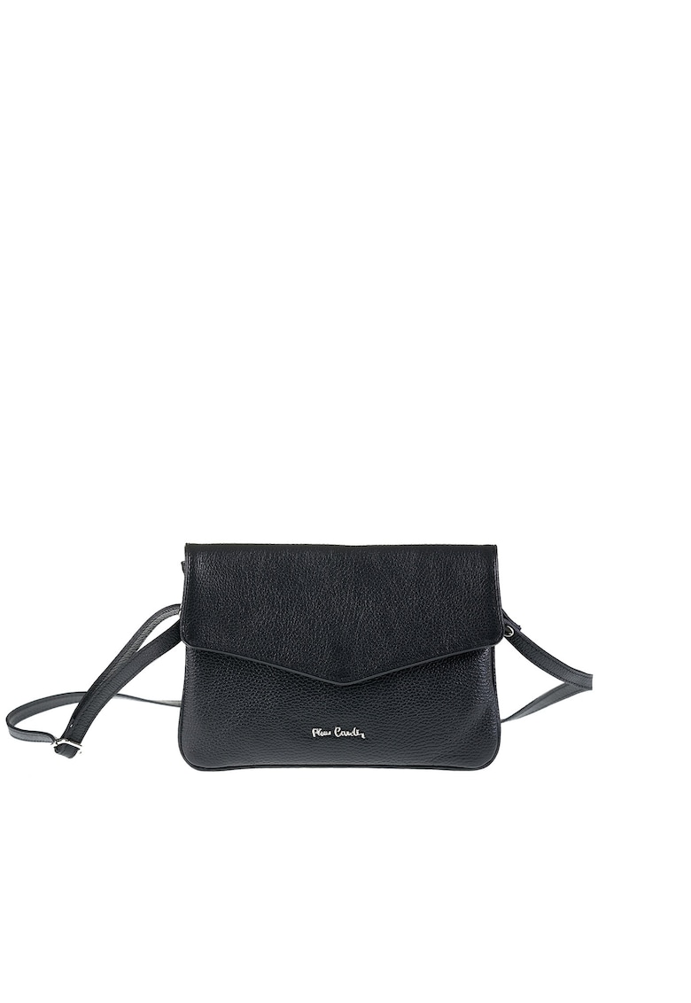 Geanta crossbody de piele Seraphina - Negru