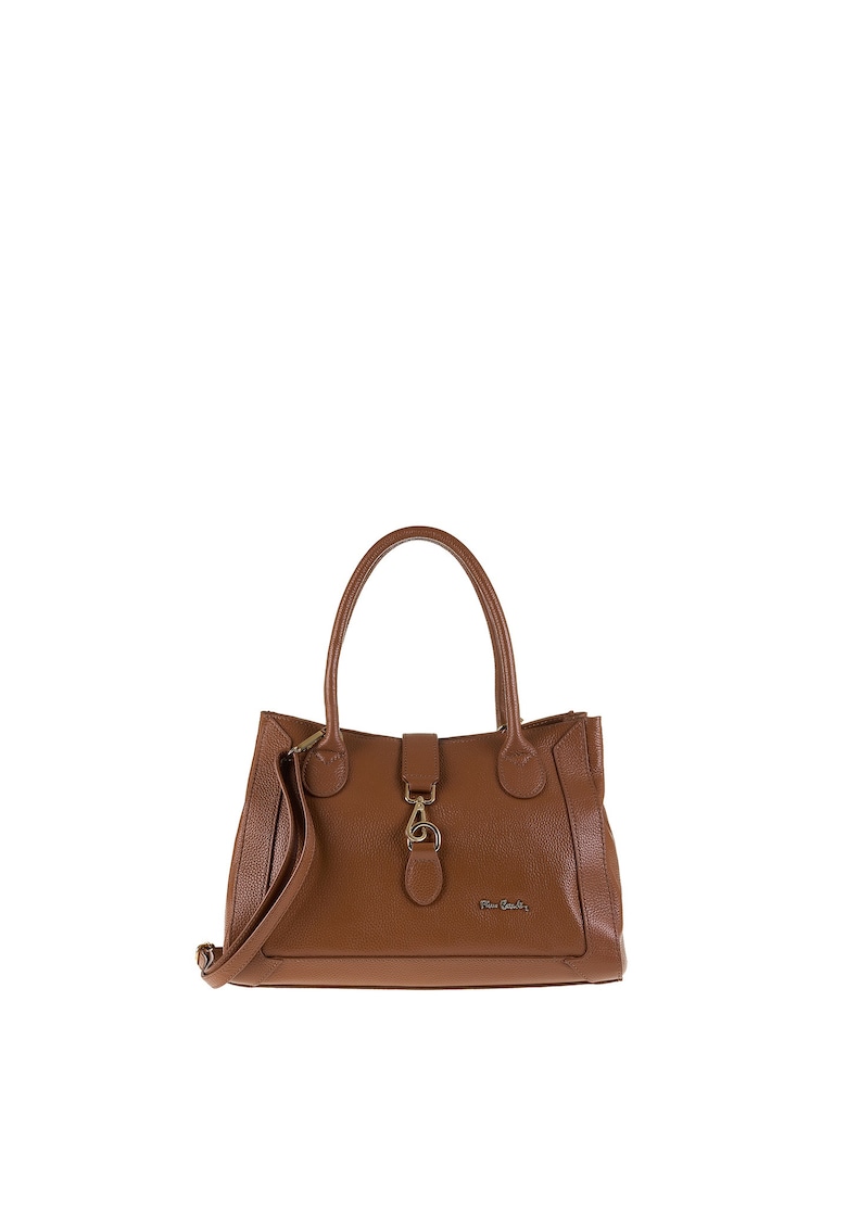 Geanta din piele cu bareta detasabila de umar Althea