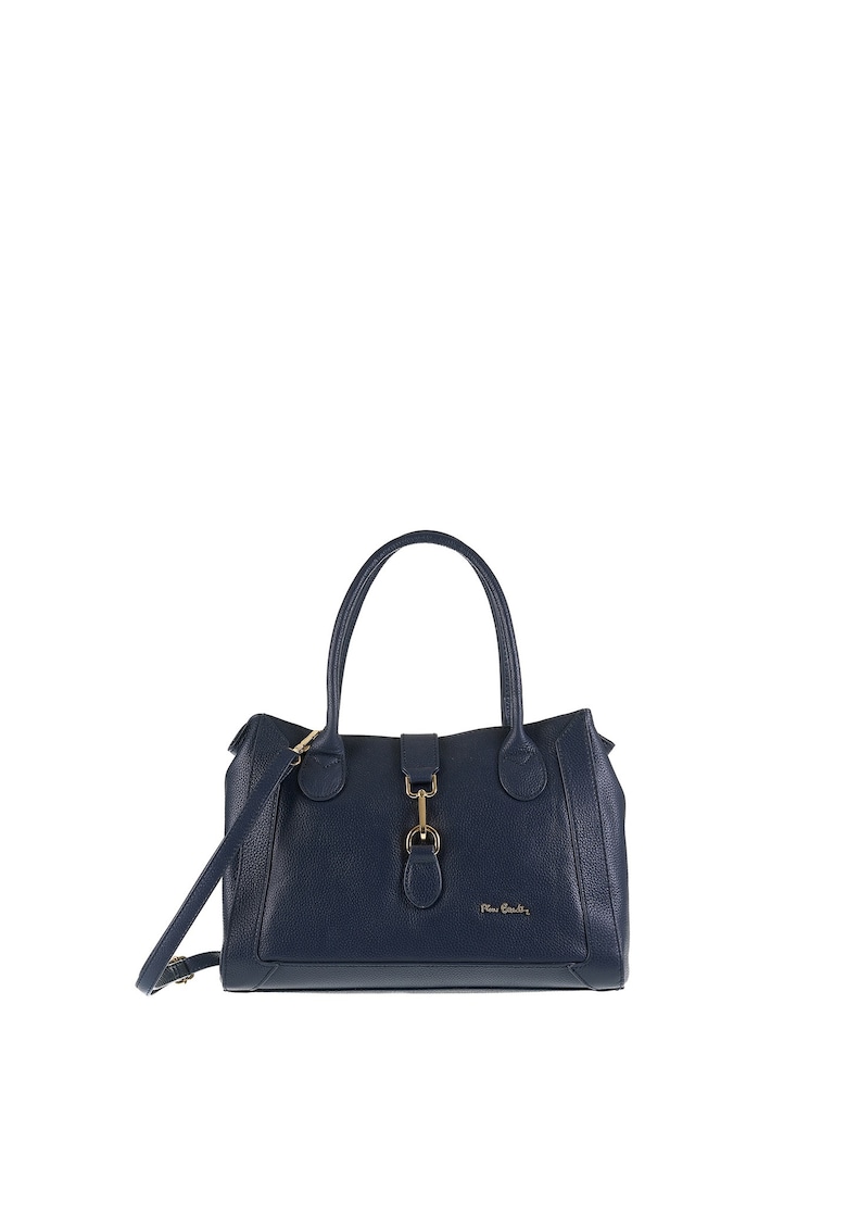 Geanta din piele cu bareta detasabila de umar Althea