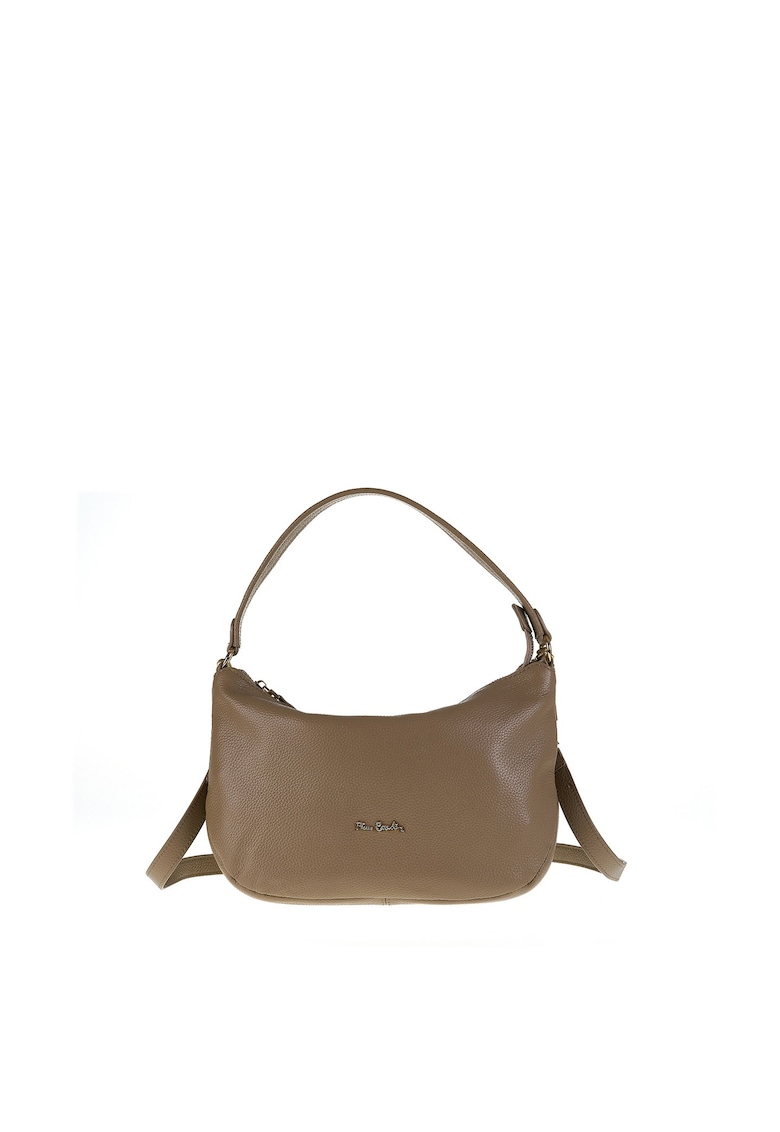 Geanta crossbody de piele Edera - Maro taupe
