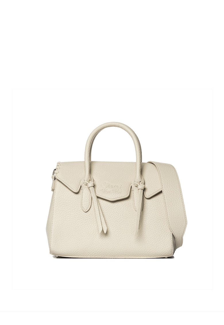 SECRET PON PON. - Geanta din piele ecologica cu maner Erisma