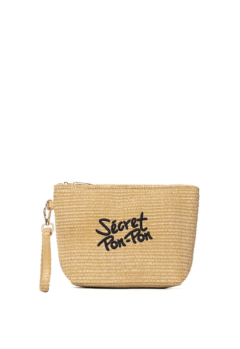 SECRET PON PON. - Etui cu broderie logo Ereba Lux SECRET PON PON. - Etui cu broderie logo Ereba Lux