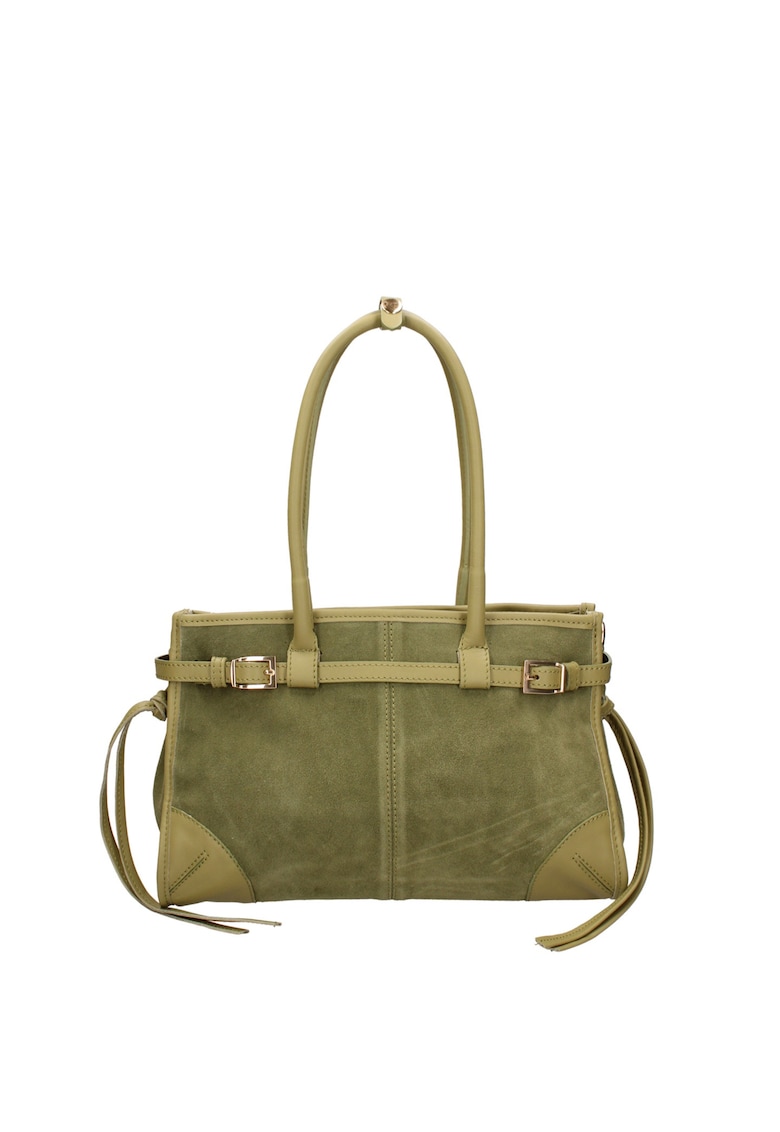 Geanta de piele intoarsa cu bareta de umar Novara Ultra Geanta de piele intoarsa cu bareta de umar Novara Ultra